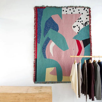 The Hellene Woven Throw Blanket