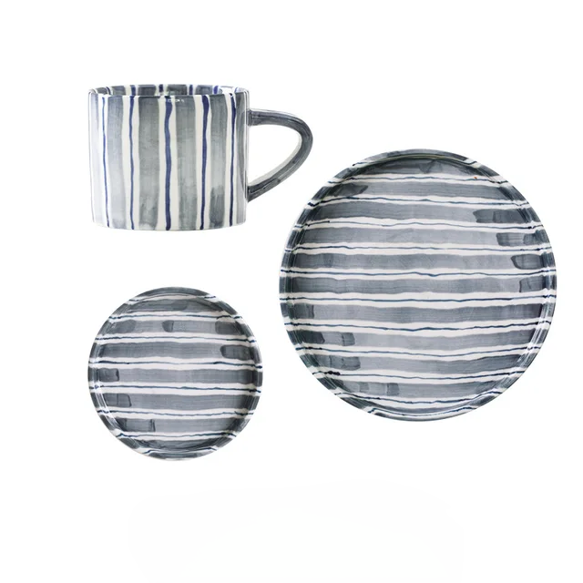 The Kera 3pc Plate and Mug Set