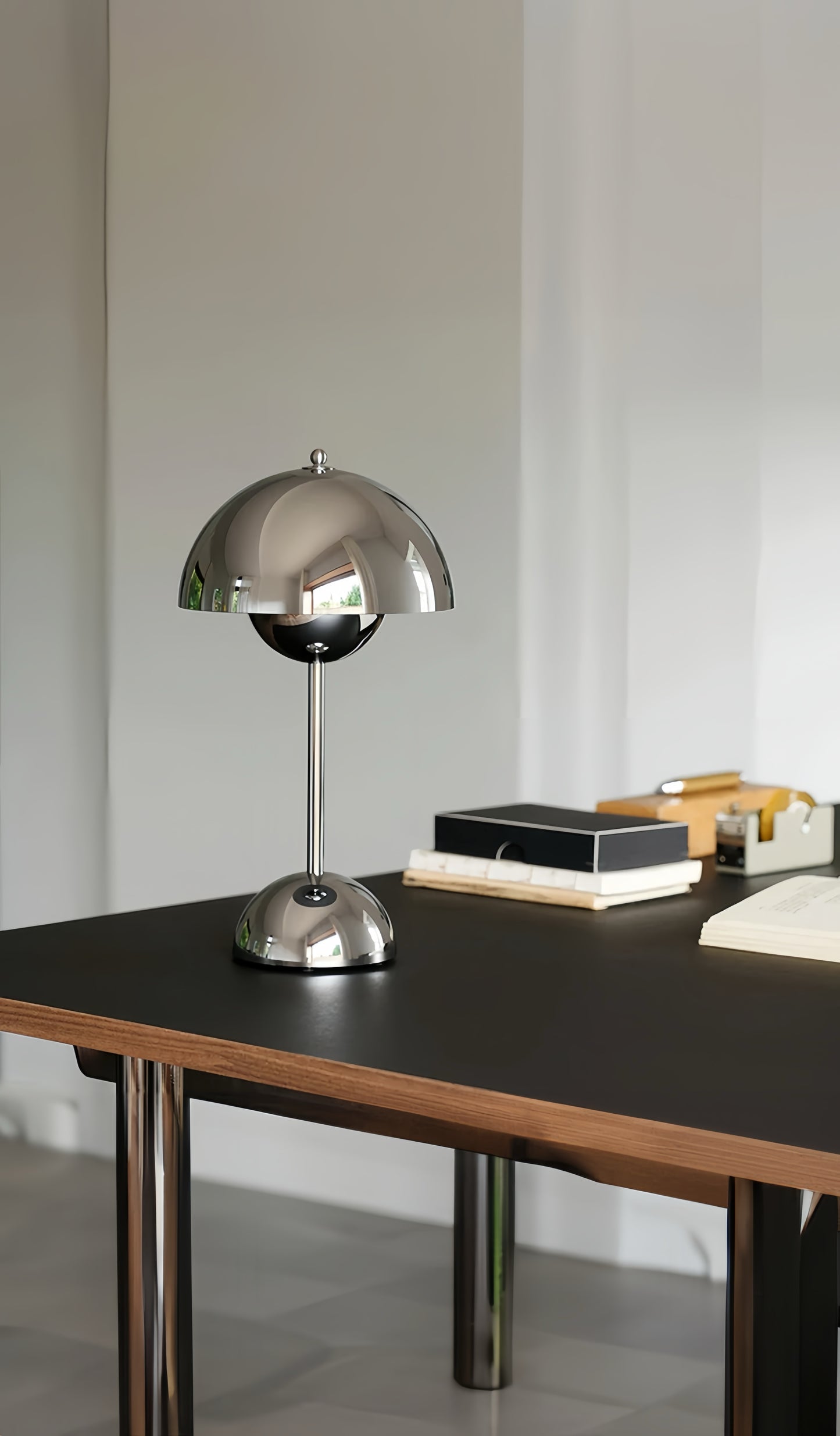 The Circ Chrome Lamp